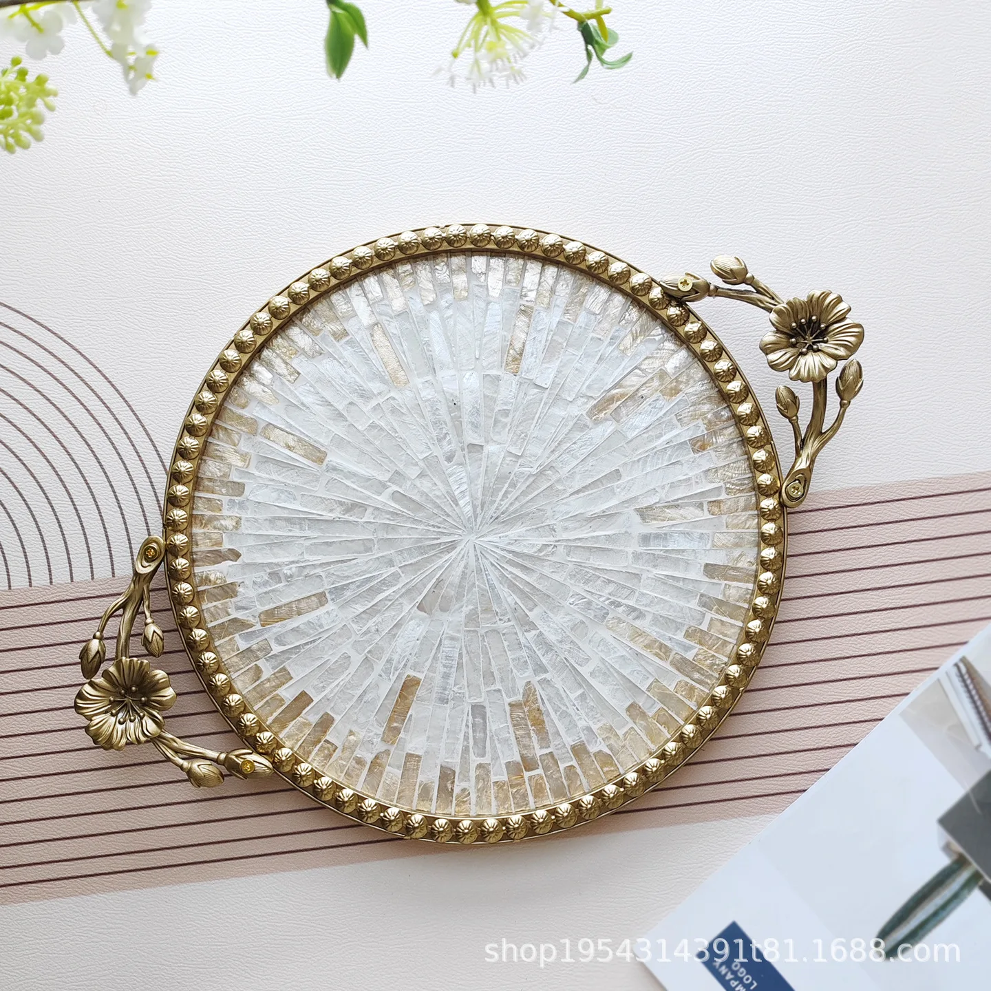 DSA新作中華風レトロライトラグジュアリーシェル装飾トレイデ - Luxury Skincare Tray のレビューと価格