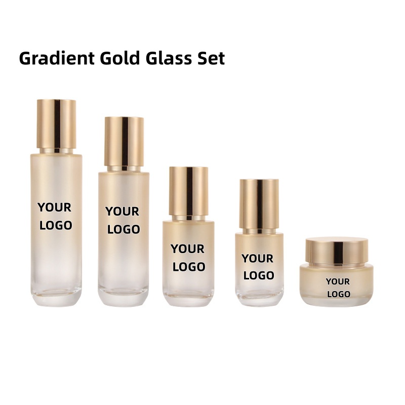 【ロゴカスタム】1個 グラデュアルゴールド 50g クリーム - Luxury Skincare Packaging のレビューと価格