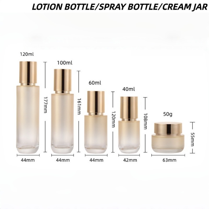 【ロゴカスタム】1個 グラデュアルゴールド 50g クリーム - Luxury Skincare Packaging のレビューと価格