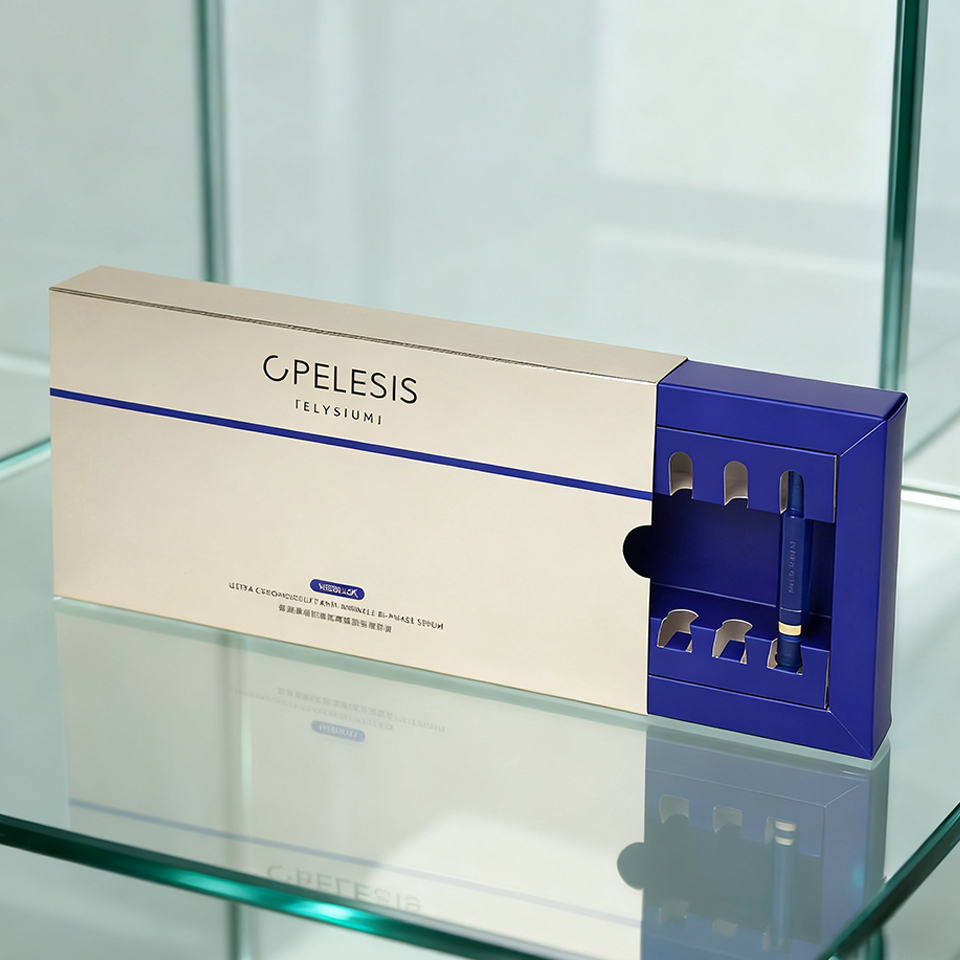 カスタムエンボスロゴ入り高級スキンケアエッセンス包装紙ギフト - Luxury Skincare Packaging のレビューと価格