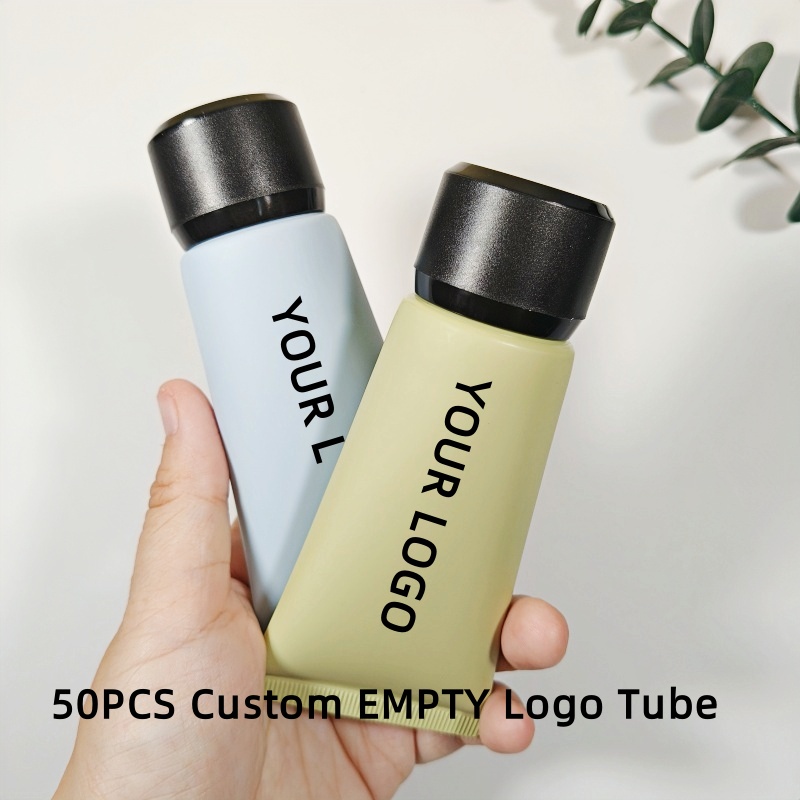 【ロゴカスタム】50個 カスタマイズされた50ml ブラック - Luxury Skincare Packaging のレビューと価格
