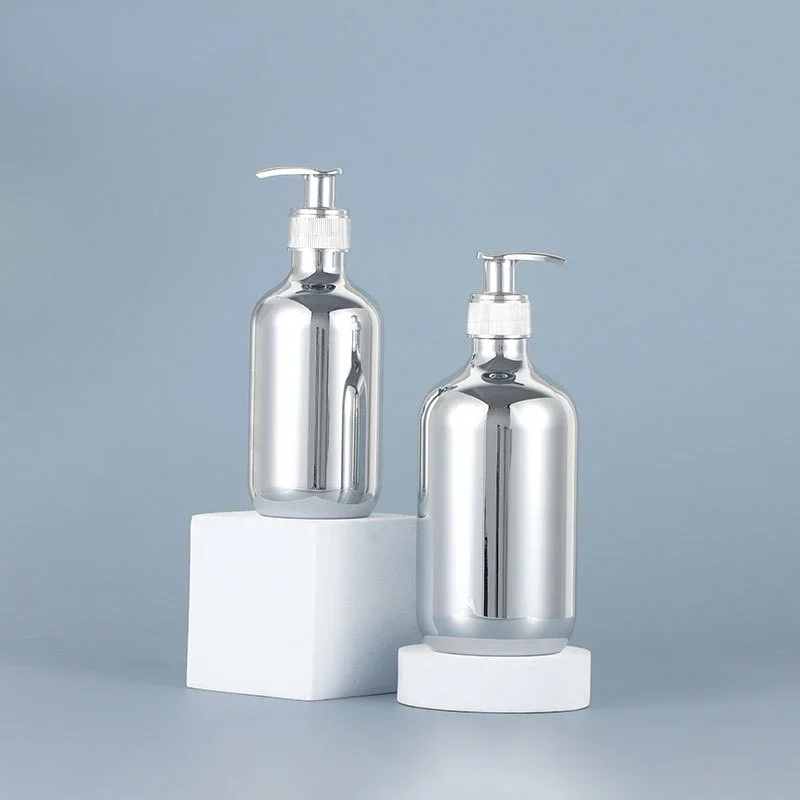 電気メッキポンプボトル,ペットハンドサニタイザー,ポンプボト - Luxury Skincare Packaging のレビューと価格