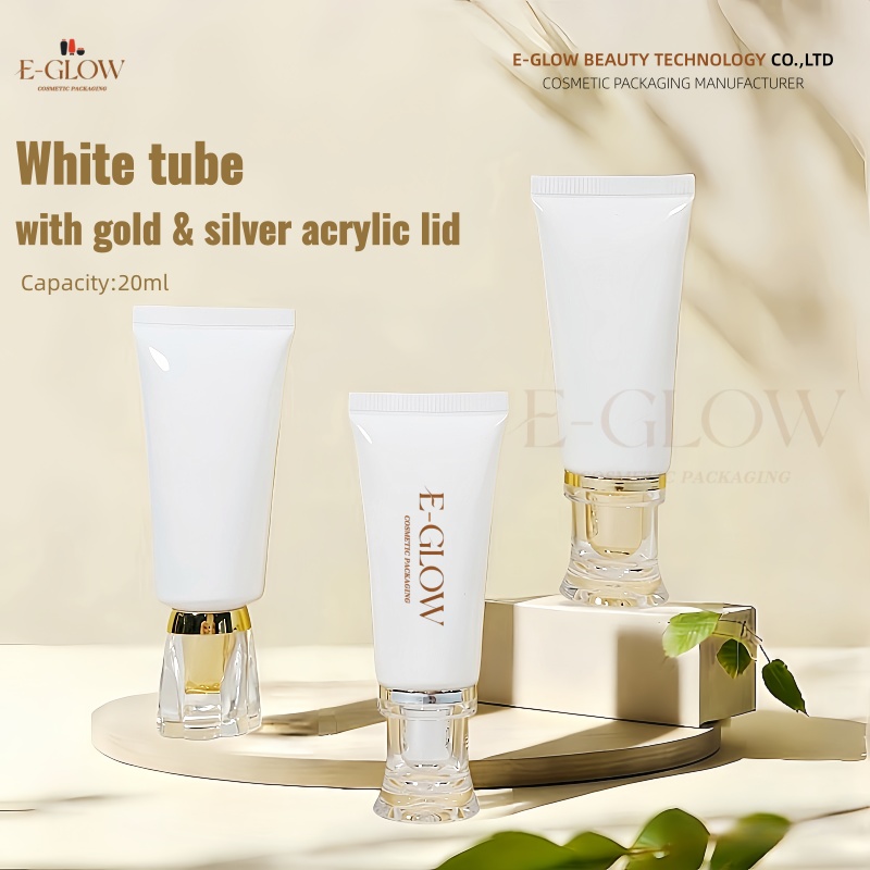 【ロゴカスタム】50個 カスタマイズ可能 20ml ホワイト - Luxury Skincare Packaging のレビューと価格