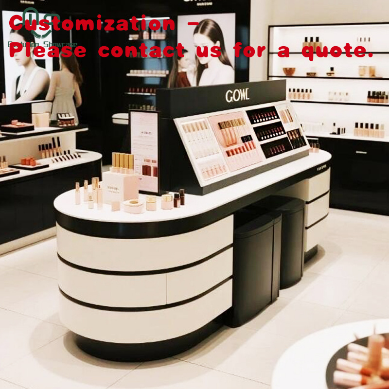 カスタムモダンラグジュアリー3Dデザイン化粧品店什器メイクア - Luxury Skincare Shop のレビューと価格